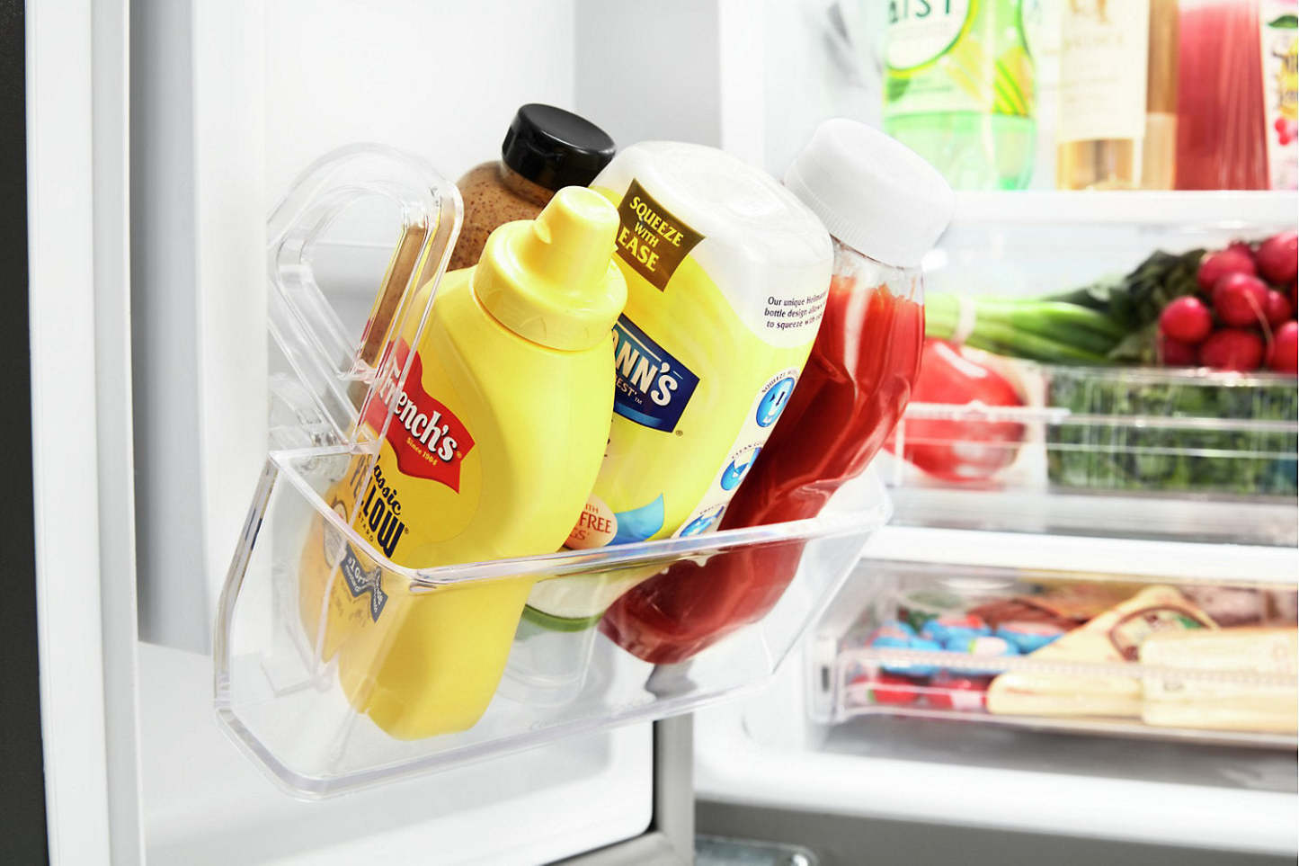 Réfrigérateur Whirlpool de 30 pi³ et de 20 po à portes françaises - acier inoxydable résistant aux empreintes digitales - WRF560SE… | Réfrigérateur Whirlpool de 20 pi³ et de 30 po à portes françaises - acier inoxydable résistant aux t…