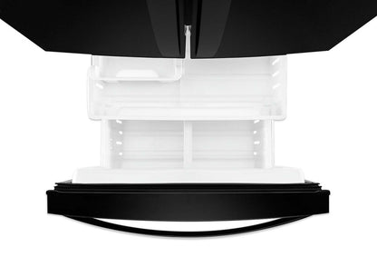 Réfrigérateur Whirlpool de 30 pi³ et de 20 po à portes françaises - noir - WRF560SMHB | Whirlpool 30 20 Cu. Ft. French-Door Refrigerator - Black - WRF560SMHB