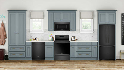 Réfrigérateur Whirlpool de 30 pi³ et de 20 po à portes françaises - noir - WRF560SMHB | Whirlpool 30 20 Cu. Ft. French-Door Refrigerator - Black - WRF560SMHB