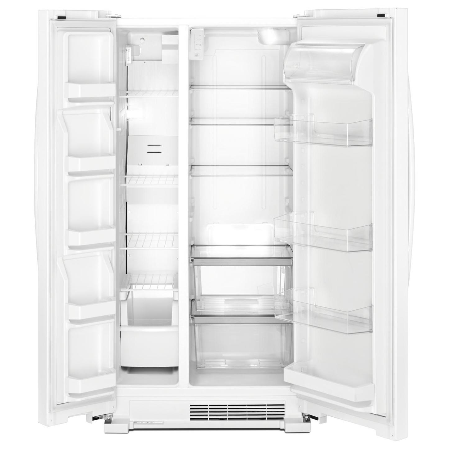 Réfrigérateur Whirlpool de 33 22 pi³ à compartiments juxtaposés - blanc - WRS312SNHW | Whirlpool 33 22 Cu. Ft. Side-by-Side Refrigerator - White - WRS312SNHW
