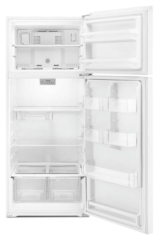 Réfrigérateur Whirlpool de 28 18 pi³ à congélateur supérieur - blanc - WRT518SZFW | Whirlpool 28 18 Cu. Ft. Top-Mount Refrigerator - White - WRT518SZFW