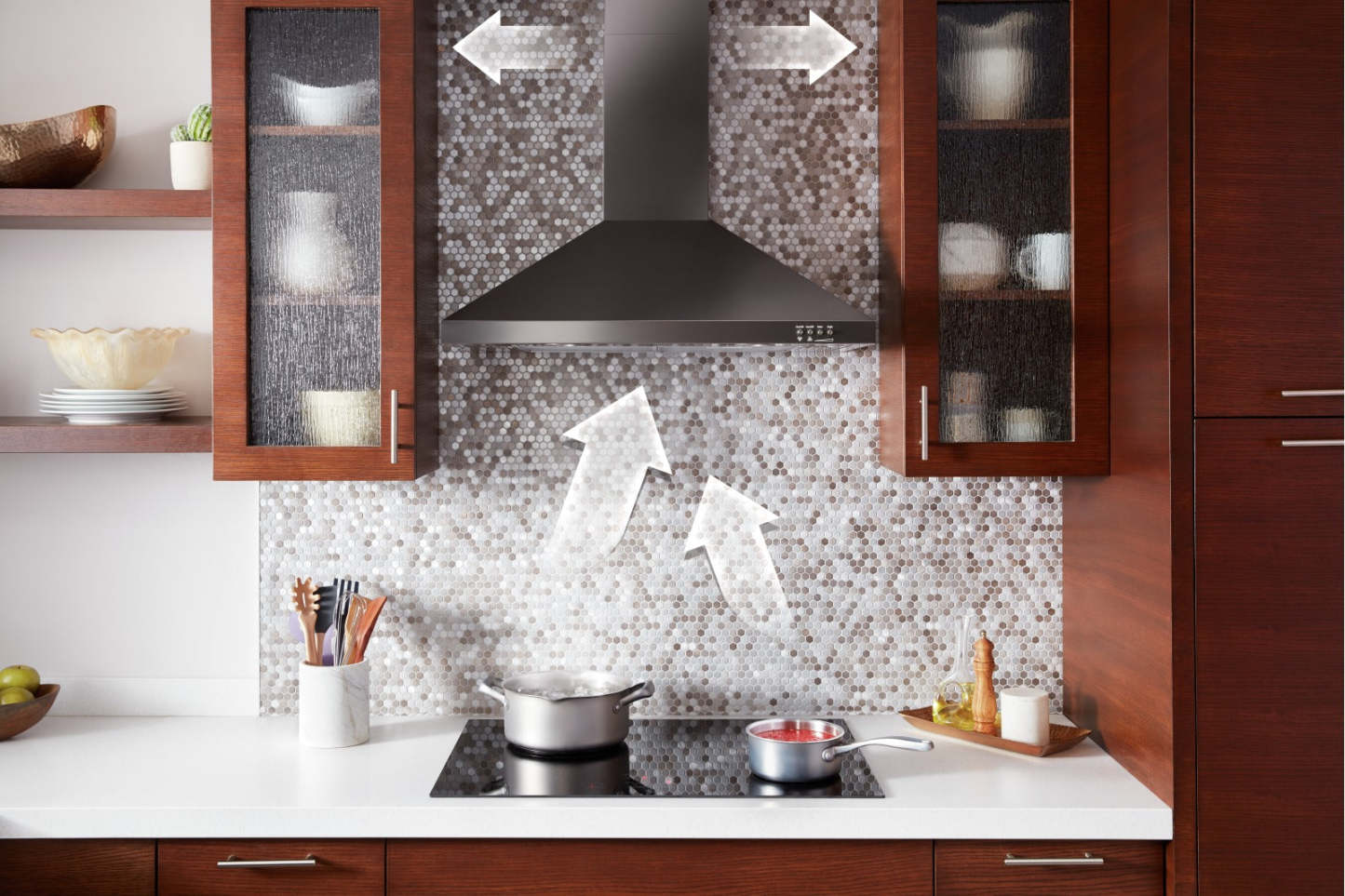 Whirlpool 30 Contemporary Range Hood - WVW53UC0HV|Hotte de cuisinière contemporaine Whirlpool de 30 po - WVW53UC0HV|WVW5330V