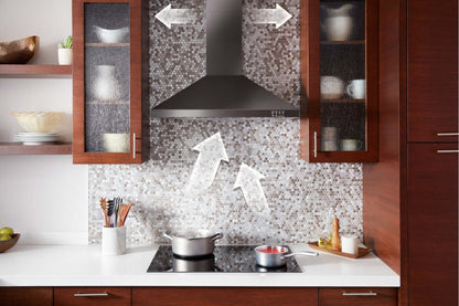 Whirlpool 30 Contemporary Range Hood - WVW53UC0HV|Hotte de cuisinière contemporaine Whirlpool de 30 po - WVW53UC0HV|WVW5330V