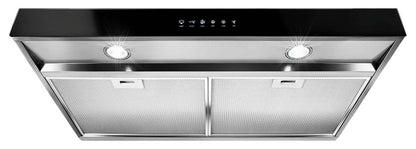 Hotte de cuisinière Whirlpool 30 avec fonction Boost - WVU57UC0FS|Hotte de cuisinière Whirlpool de 30 po avec fonction de niveau optimal - WVU57UC0FS|WVW570FS