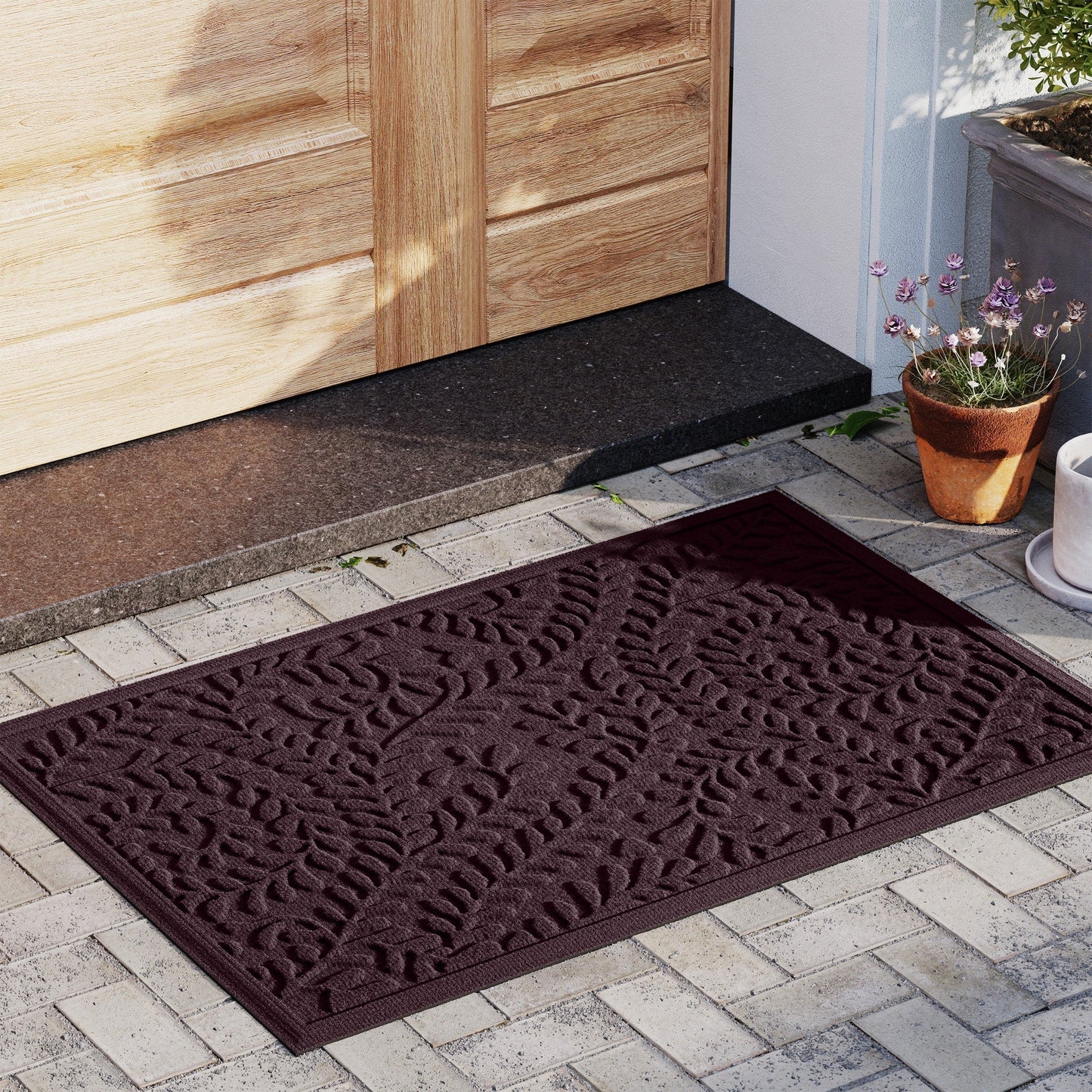 Tapis d'entrée/extérieur WaterHog en buis