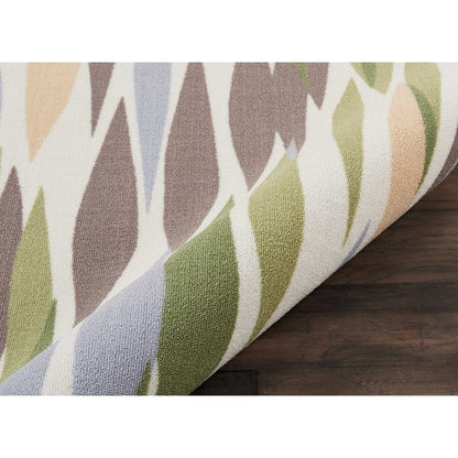 Tapis d'intérieur/extérieur moderne abstrait Waverly Sun N' Shade