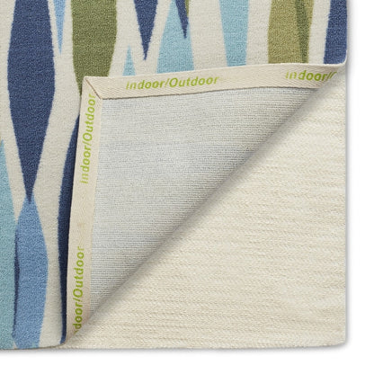 Tapis d'intérieur/extérieur moderne abstrait Waverly Sun N' Shade