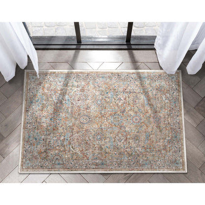 Tapis tissé à plat Well Woven Asha Vintage Emilia