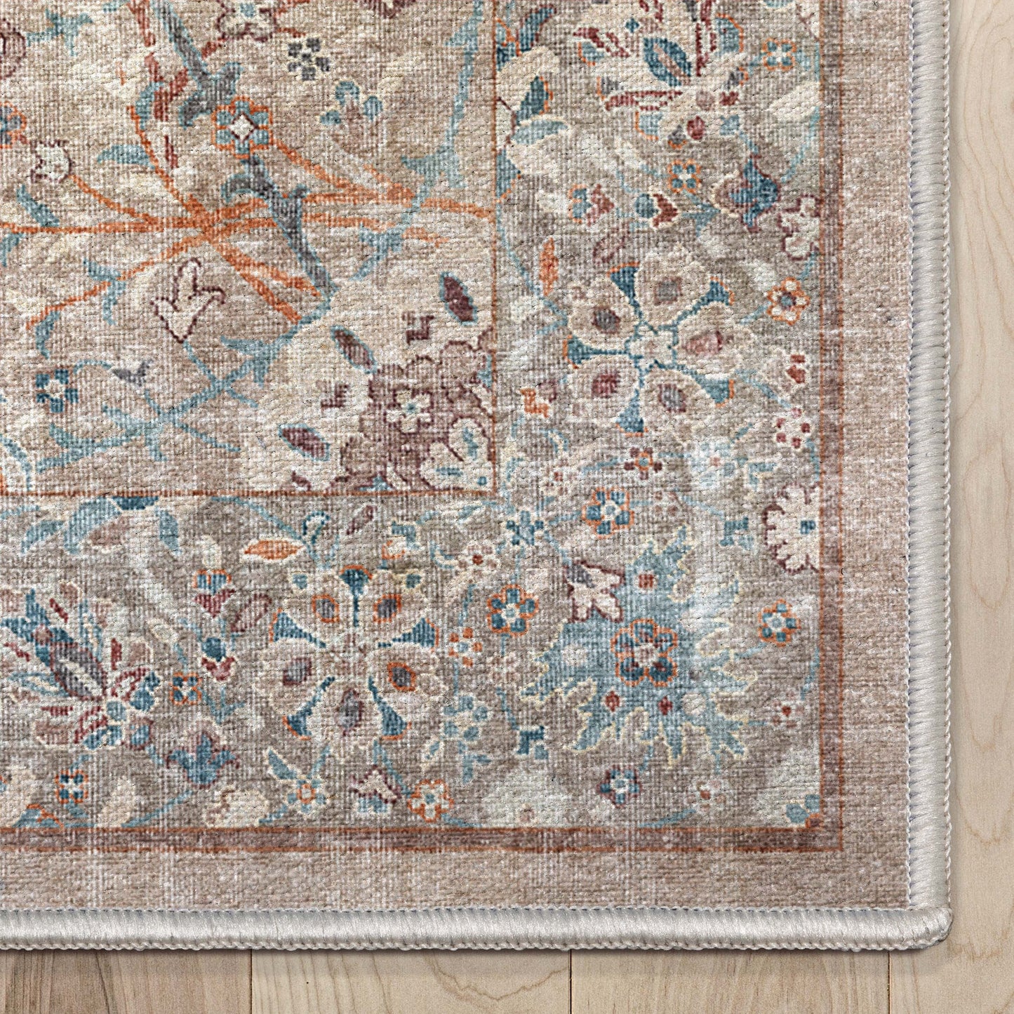 Tapis tissé à plat Well Woven Asha Vintage Emilia