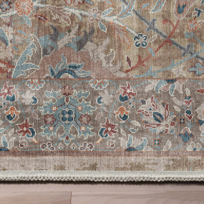 Tapis tissé à plat Well Woven Asha Vintage Emilia