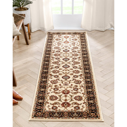 Tapis oriental persan traditionnel Barclay Sarouk bien tissé