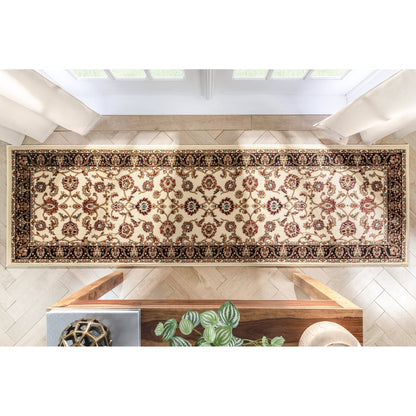 Tapis oriental persan traditionnel Barclay Sarouk bien tissé