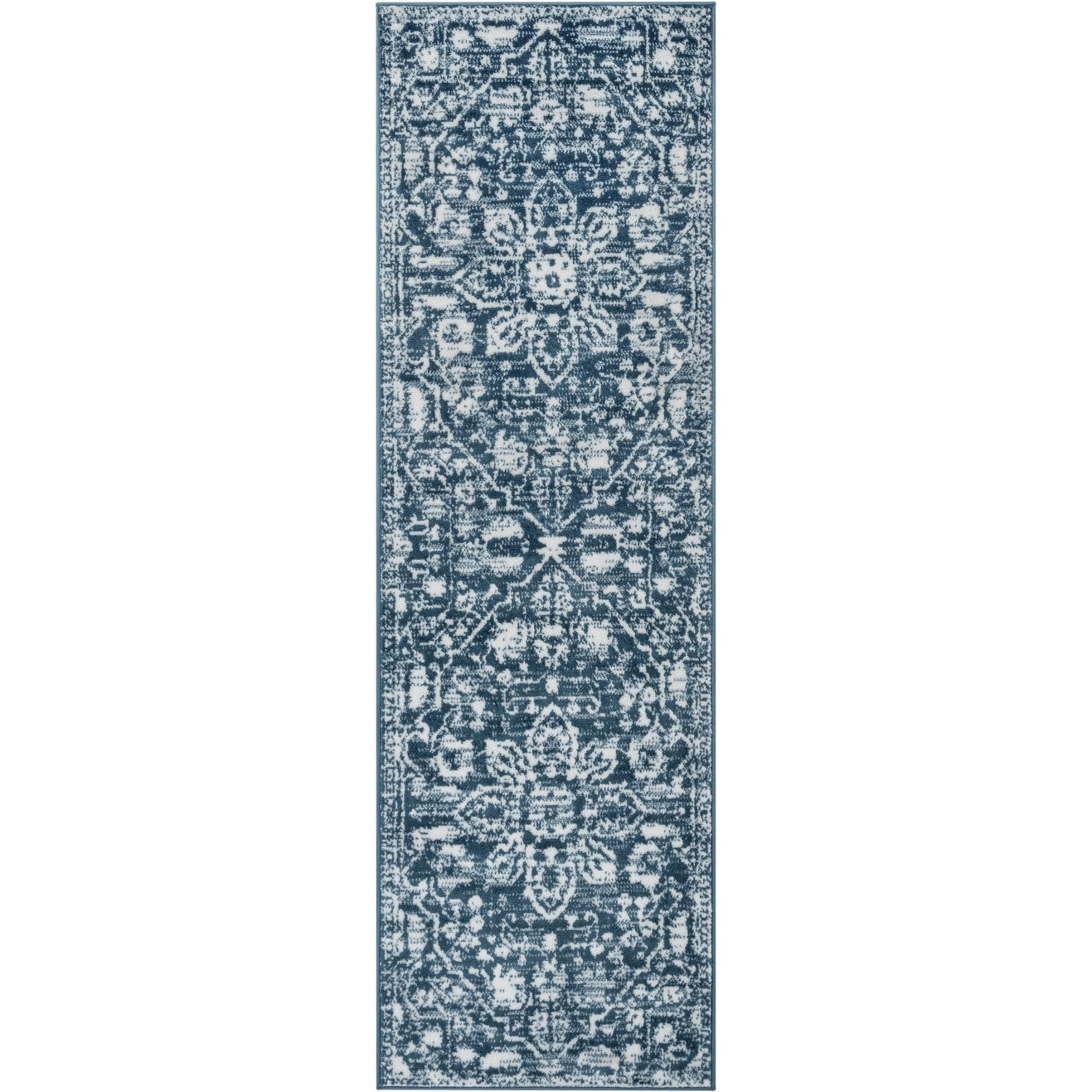 Tapis de sol bohème oriental vintage à motif floral, tissé avec soin et éblouissant.