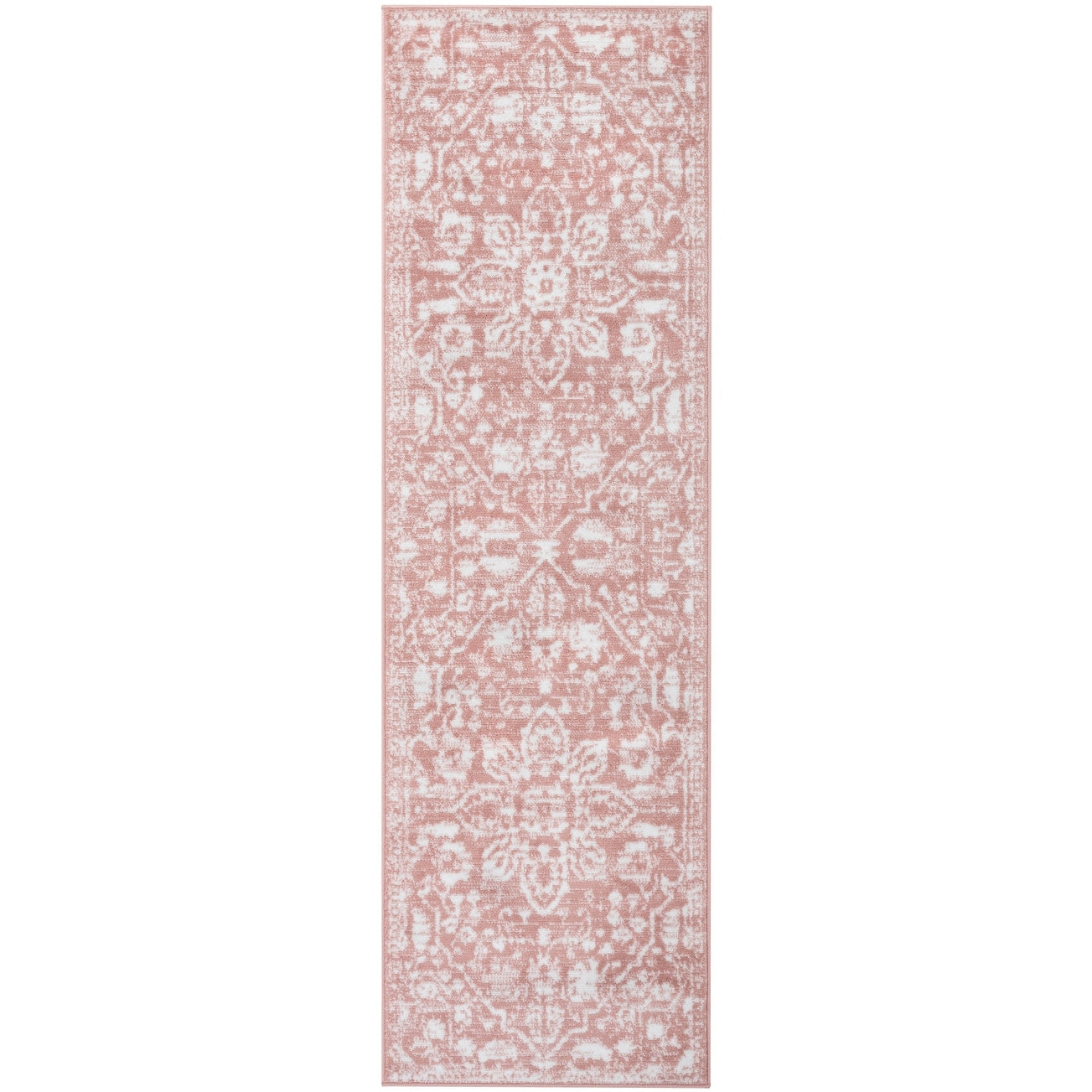 Tapis de sol bohème oriental vintage à motif floral, tissé avec soin et éblouissant.