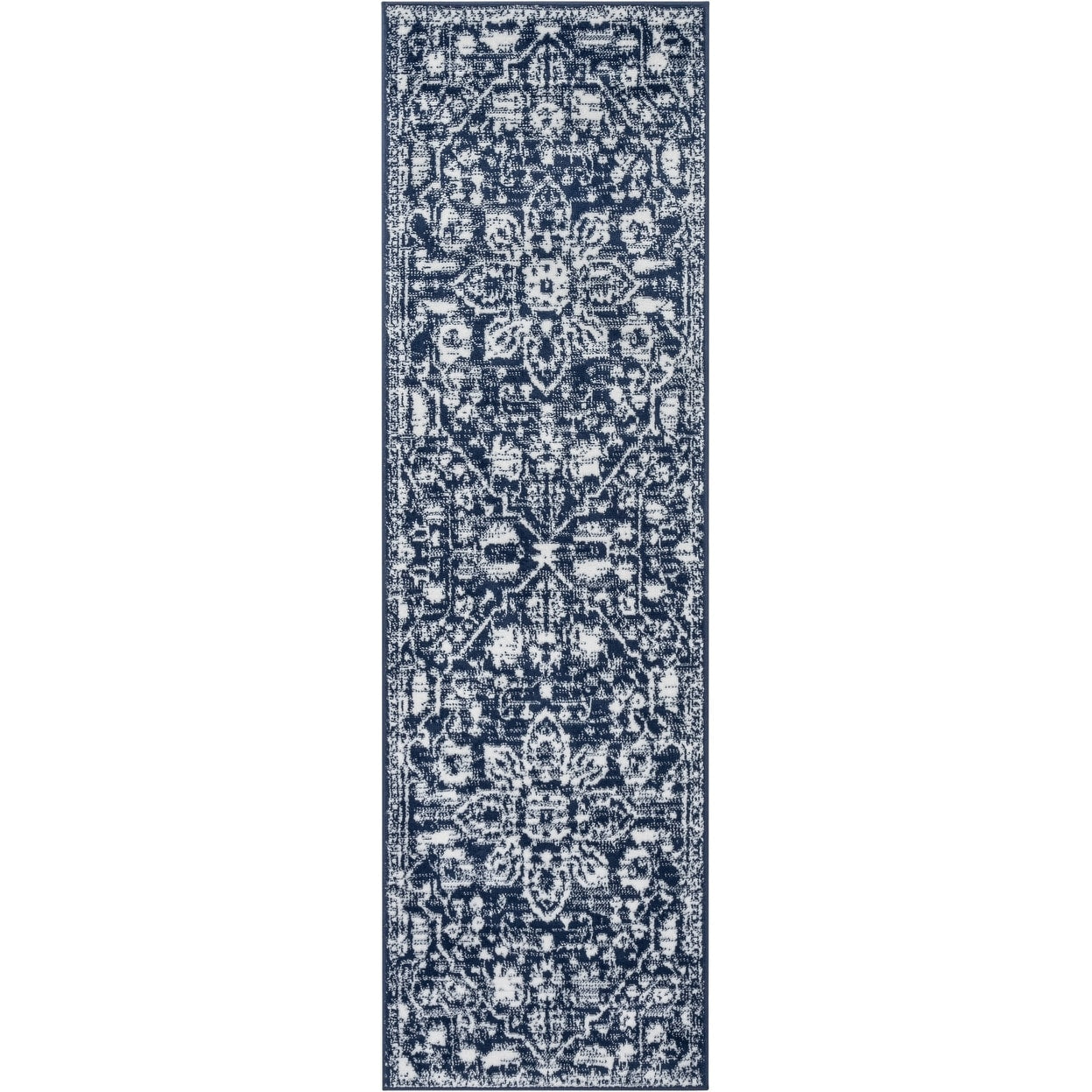 Tapis de sol bohème oriental vintage à motif floral, tissé avec soin et éblouissant.
