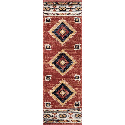 Tapis tribal du sud-ouest de Tulsa Lea, tissé avec soin