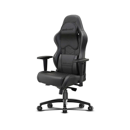 Anda Seat Dark Wizard Premium Genuine Leather Gaming Chair - Black|Fauteuil de jeu de qualité supérieure Dark Wizard de Anda Seat en cuir véritable – noir