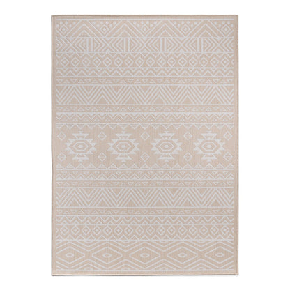 Tapis d'intérieur/extérieur texturé géométrique bohème vieilli World Rug Gallery