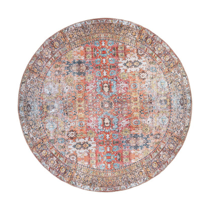 Tapis de transition World Rug Gallery, aspect vieilli, lavable en machine, antidérapant