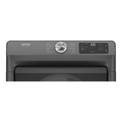 Sécheuse électrique Maytag de 7,3 pi³ - volcan noir - superposable - YMED5630MBK