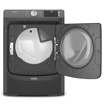Sécheuse électrique Maytag de 7,3 pi³ avec vapeur - noir volcan - superposable - YMED6630MBK | Maytag 7.3 Cu. Ft. Electric Dryer with Steam - Volcano Black - Stackable - YMED6630MBK