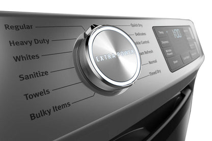 Maytag 7,3 Cu. Fort. Sécheuse à gaz avec vapeur - Ardoise métallique - Empilable - MGD6630HC | Sécheuse à gaz Maytag de 7,3 pi³ avec vapeur - ardoise métallique - superposable - MGD6630HC