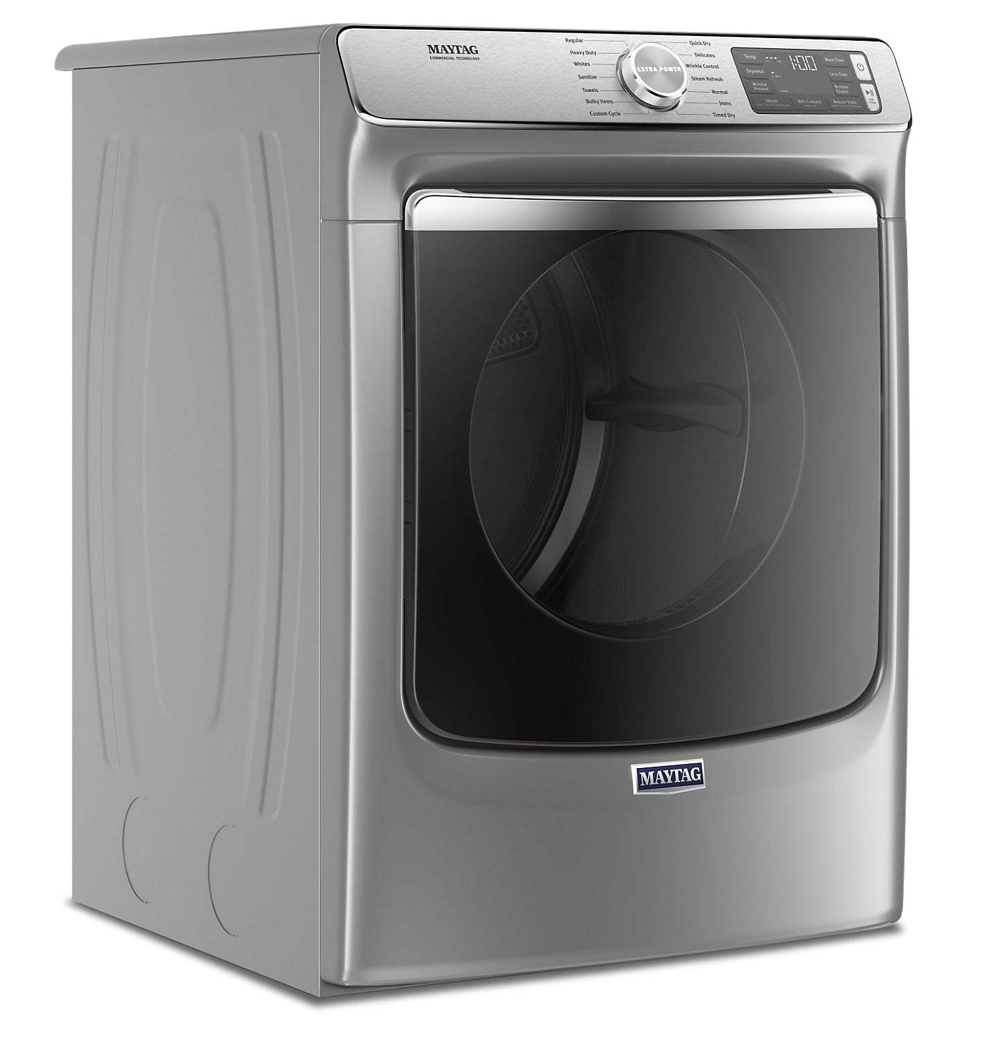 Sécheuse électrique intelligente Maytag de 7,3 pi³ avec vapeur - ardoise métallique - superposable - YMED8630HC | Maytag 7.3 Cu. Ft. Smart Electric Dryer with Steam - Metallic Slate - Stackable -…