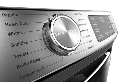 Sécheuse électrique intelligente Maytag de 7,3 pi³ avec vapeur - ardoise métallique - superposable - YMED8630HC | Maytag 7.3 Cu. Ft. Smart Electric Dryer with Steam - Metallic Slate - Stackable -…