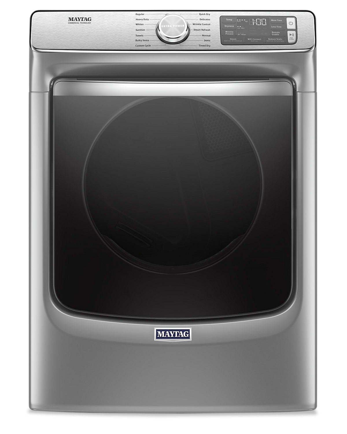 Sécheuse électrique intelligente Maytag de 7,3 pi³ avec vapeur - ardoise métallique - superposable - YMED8630HC | Maytag 7.3 Cu. Ft. Smart Electric Dryer with Steam - Metallic Slate - Stackable -…