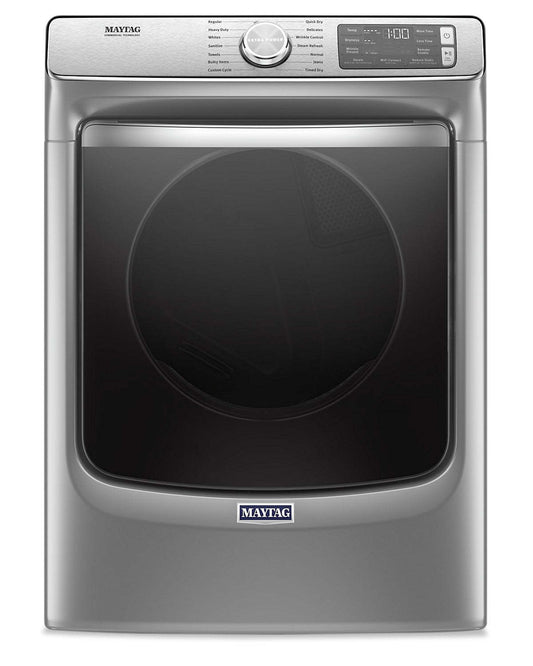 Sécheuse électrique intelligente Maytag de 7,3 pi³ avec vapeur - ardoise métallique - superposable - YMED8630HC | Maytag 7.3 Cu. Ft. Smart Electric Dryer with Steam - Metallic Slate - Stackable -…