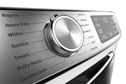 Maytag Laveuse frontale 5,8 pi3 intelligente avec Extra Power et sécheuse électrique intelligente 7,3 pi³ - blanche|MAFL863W