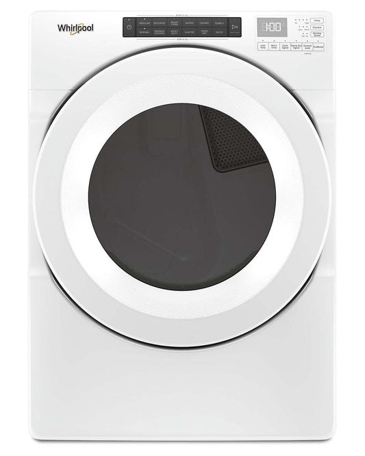 Sécheuse électrique Whirlpool de 7,4 pi³ - blanche - superposable - YWED560LHW