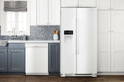 Réfrigérateur Amana de 33 21 pi³ à compartiments juxtaposés - blanc - ASI2175GRW | Amana 33 21 Cu. Ft. Side-by-Side Refrigerator - White - ASI2175GRW