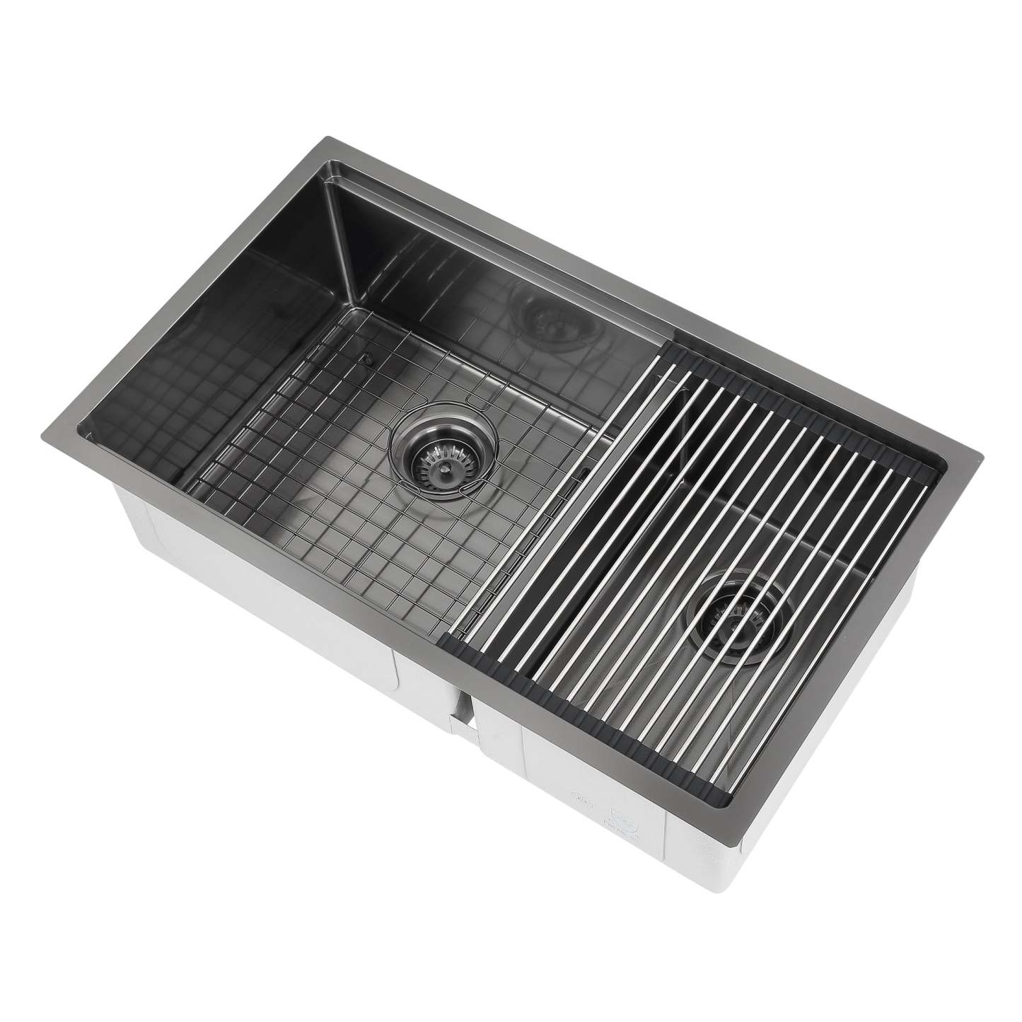 Ancona 32 60/40 Undermount Kitchen Sink - AN-3358|Évier de cuisine sous plan (60/40) Ancona de 32 po - AN-3358|D77GH3GP
