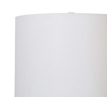 Abella 24 po lampe de table en acier brossé avec recharge USB