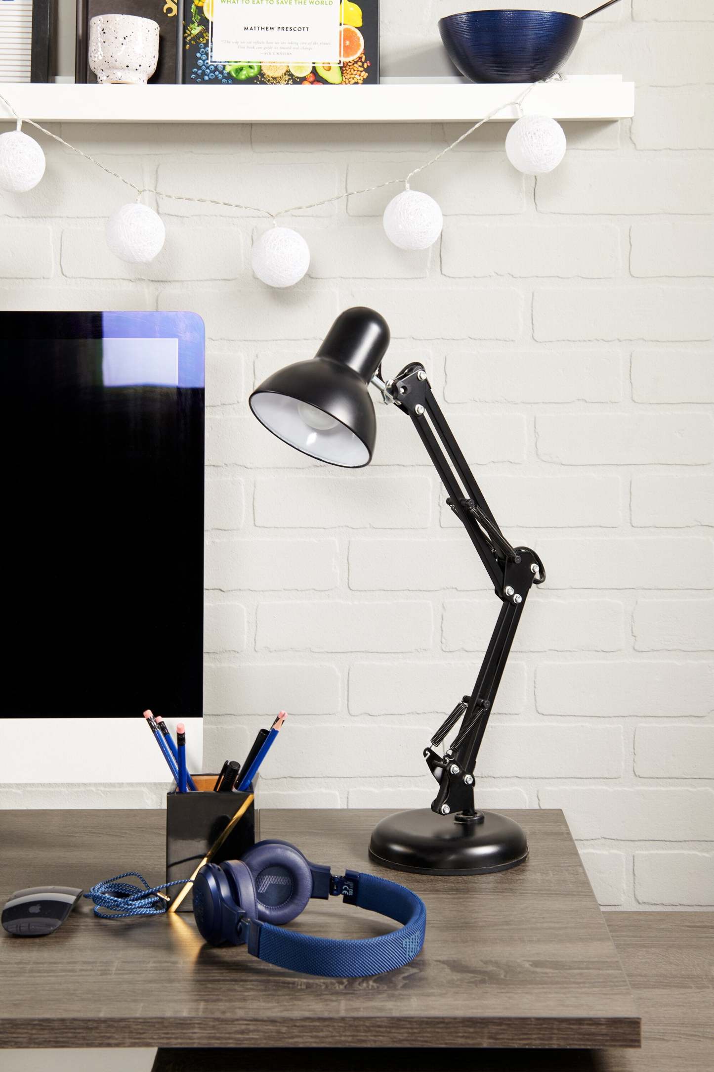 Adrian 24 Black Desk/Task Lamp|Lampe de travail et de bureau Adrian de 24 po noire