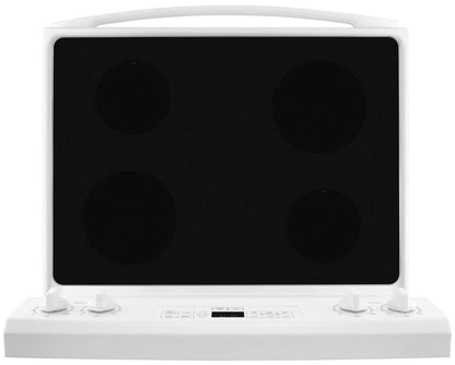 Amana 4,8 Cu. Fort. Cuisinière électrique - Blanc - YAER6303MFW | Cuisinière électrique Amana de 4,8 pi³ - blanche - YAER6303MFW