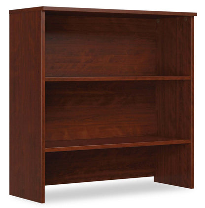 Affirm 35.43 Commercial Grade Bookcase Hutch - Classic Cherry|Crédence de style bibliothèque Affirm de 35,43 po de qualité commerciale - cerisier classique