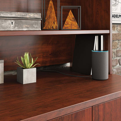 Affirm 35.43 Commercial Grade Bookcase Hutch - Classic Cherry|Crédence de style bibliothèque Affirm de 35,43 po de qualité commerciale - cerisier classique