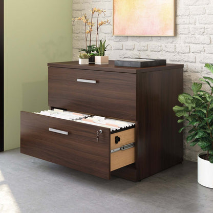 Affirm 35.43 Commercial Grade 2-Drawer Filing Cabinet - Noble Elm|Classeur Affirm de 35,43 po de qualité commerciale à 2 tiroirs - orme noble
