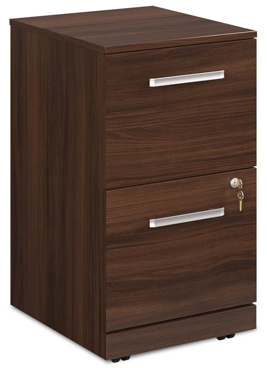 Affirm 15.55 Commercial Grade 2-Drawer Filing Cabinet - Noble Elm|Classeur Affirm de 15,55 po de qualité commerciale à 2 tiroirs - orme noble