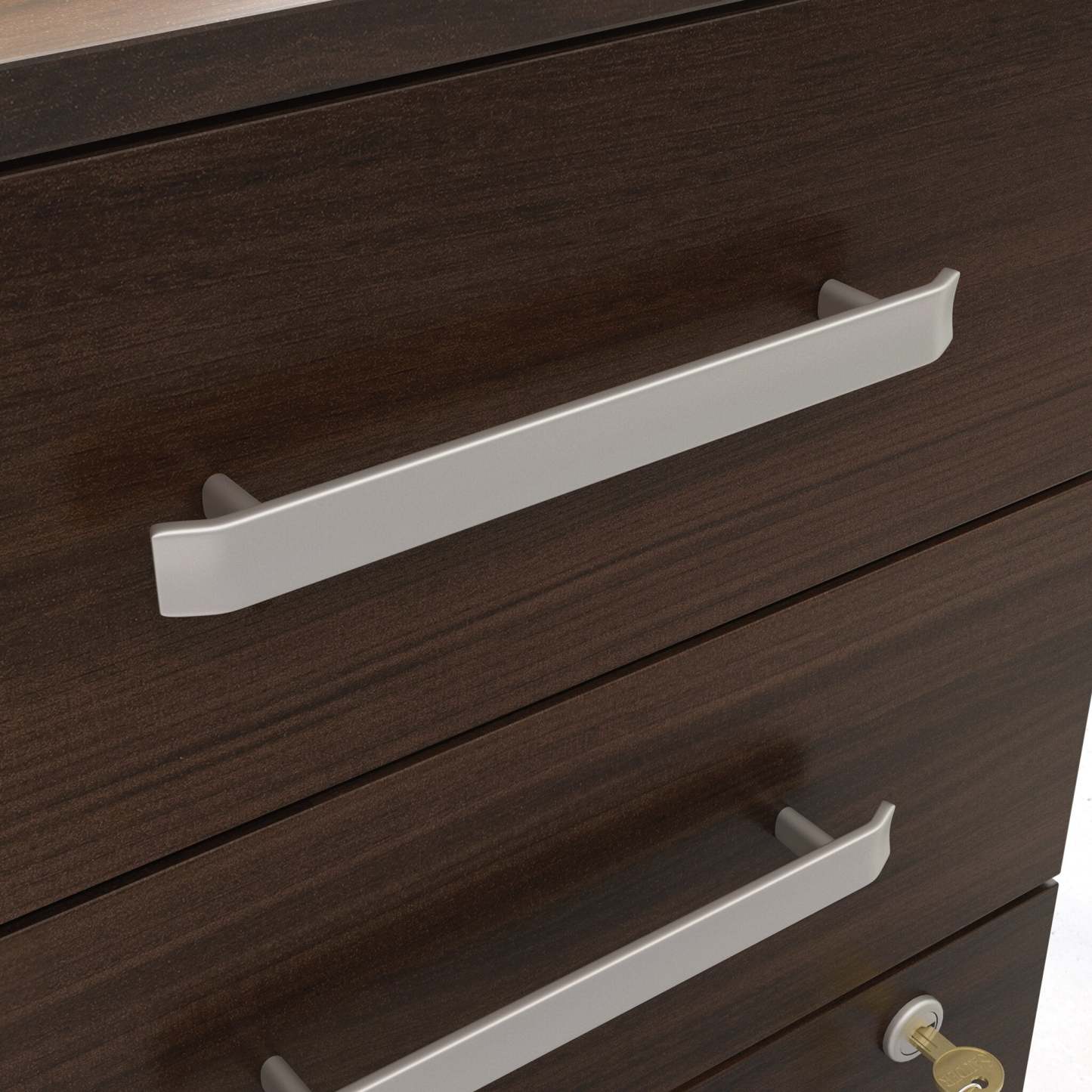 Affirm 15.55 Commercial Grade 3-Drawer Filing Cabinet - Noble Elm|Classeur Affirm de 15,55 po de qualité commerciale à 3 tiroirs - orme noble