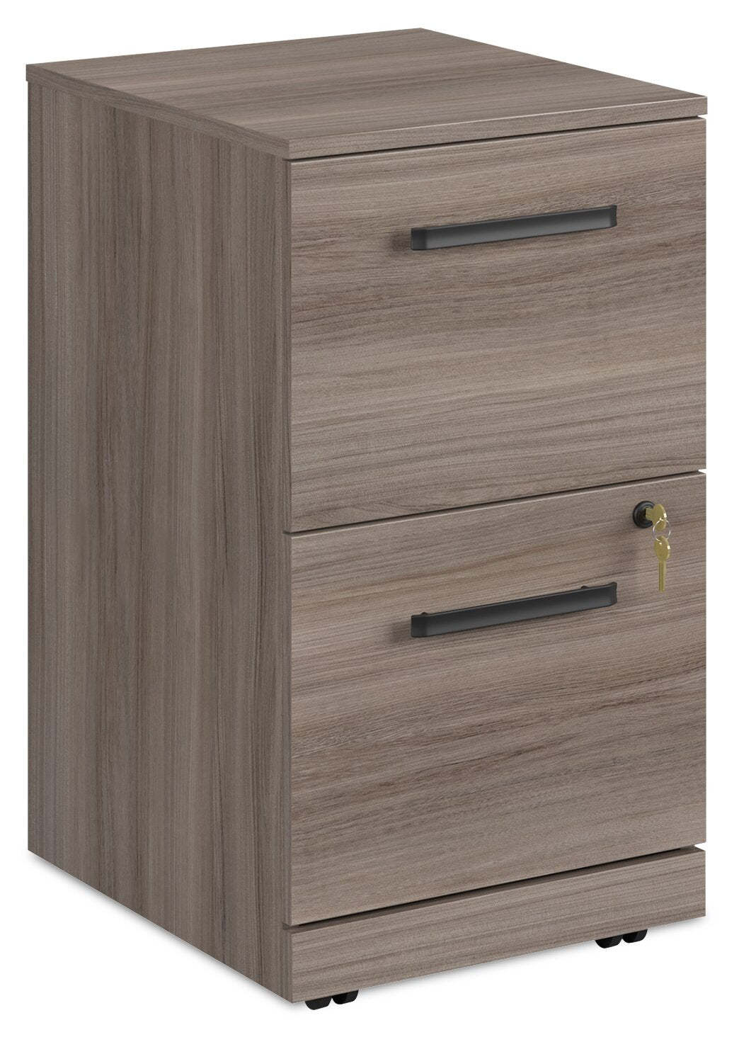 Affirm 15.55 Commercial Grade 2-Drawer Filer Cabinet - Hudson Elm|Classeur Affirm de 15,55 po de qualité commerciale à 2 tiroirs - orme Hudson