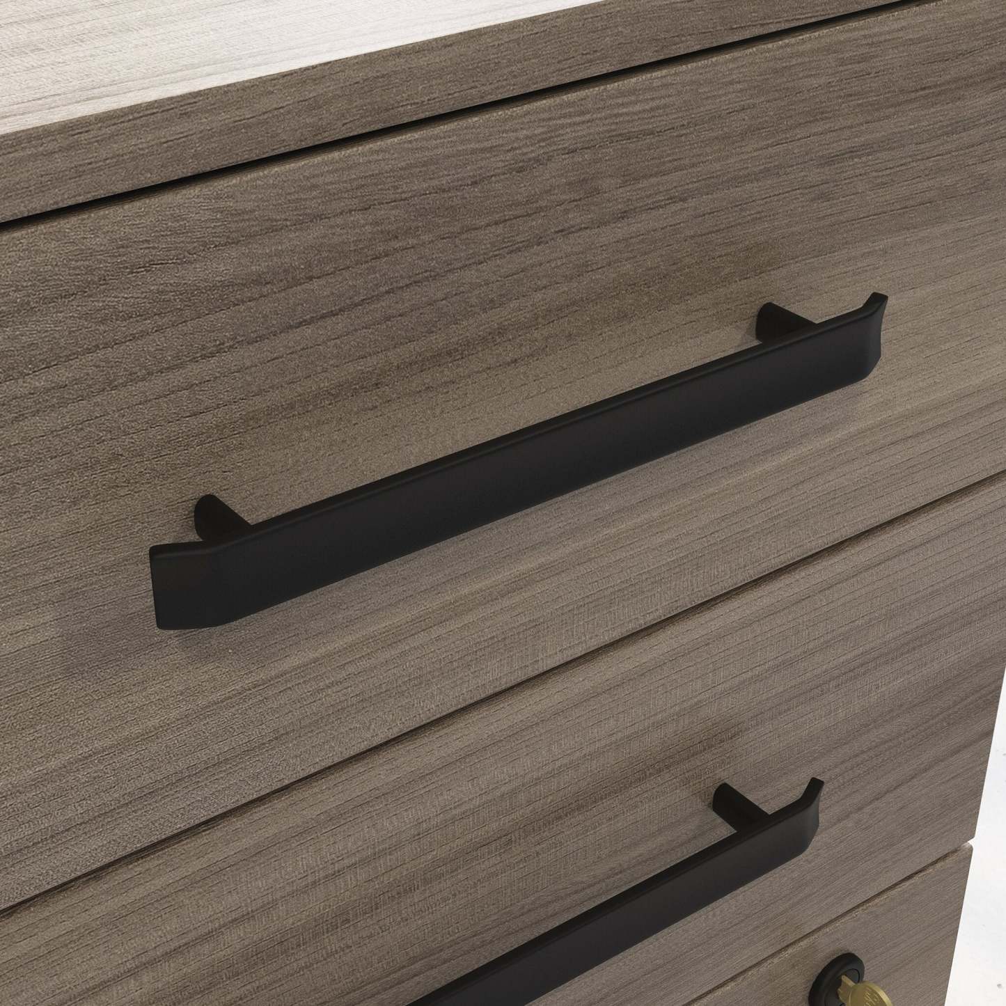 Affirm 15.55 Commercial Grade 3-Drawer Filing Cabinet - Hudson Elm|Classeur Affirm de 15,55 po de qualité commerciale à 3 tiroirs - orme Hudson