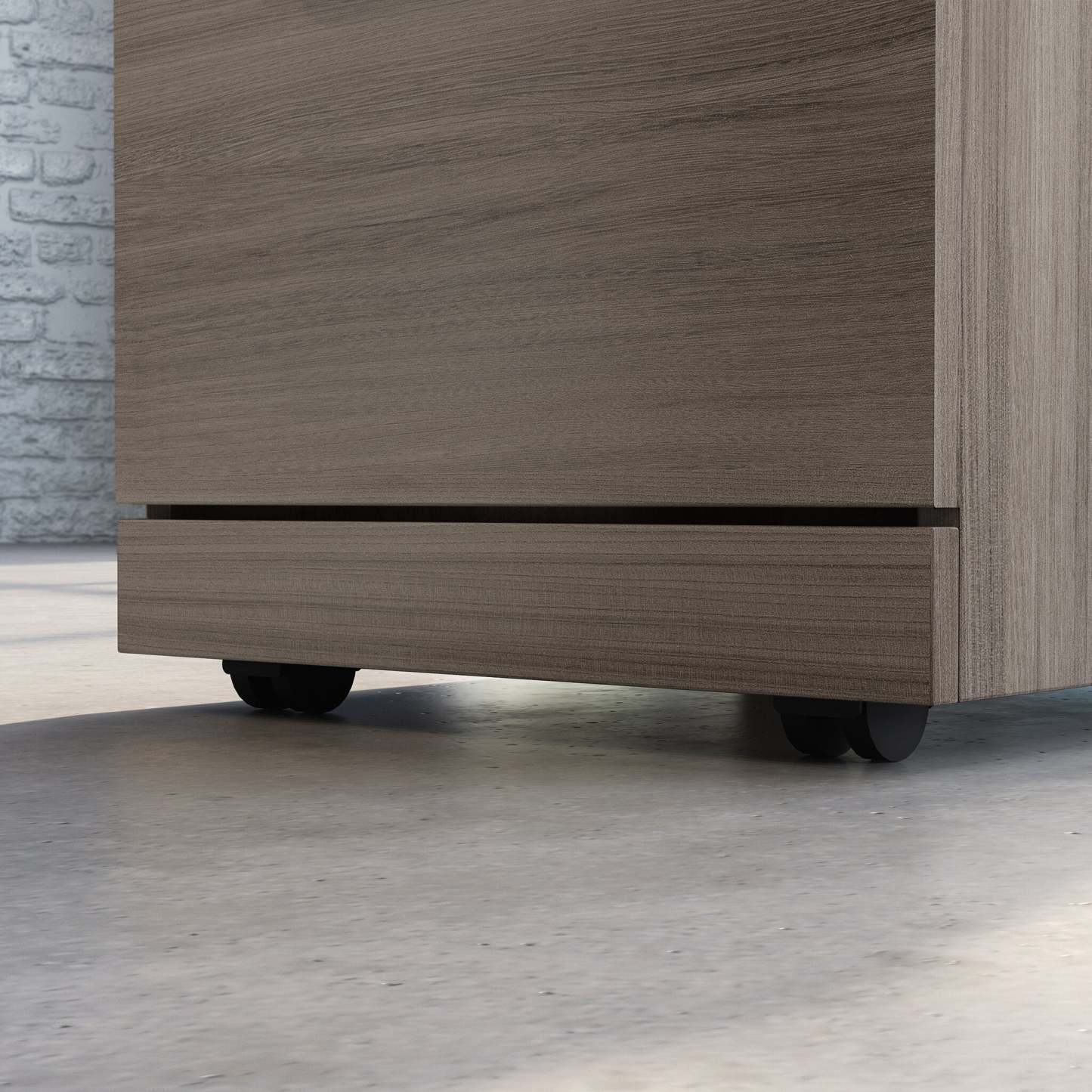 Affirm 15.55 Commercial Grade 3-Drawer Filing Cabinet - Hudson Elm|Classeur Affirm de 15,55 po de qualité commerciale à 3 tiroirs - orme Hudson