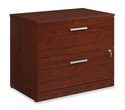 Affirm 35.43 Commercial Grade 2-Drawer Filing Cabinet - Classic Cherry|Classeur Affirm de 35,43 po de qualité commerciale à 2 tiroirs - cerisier classique
