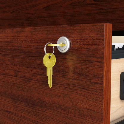 Affirm 35.43 Commercial Grade 2-Drawer Filing Cabinet - Classic Cherry|Classeur Affirm de 35,43 po de qualité commerciale à 2 tiroirs - cerisier classique