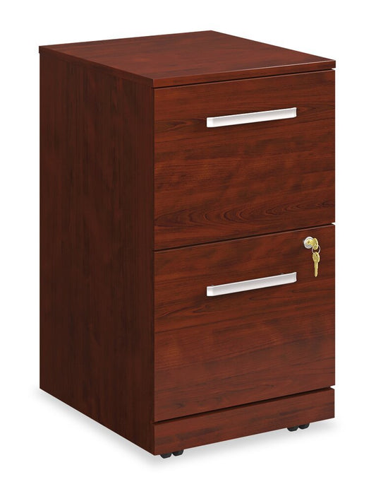 Affirm 15.55 Commercial Grade 2-Drawer Filing Cabinet - Classic Cherry|Classeur Affirm de 15,55 po de qualité commerciale à 2 tiroirs - cerisier classique