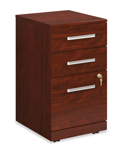 Affirm 15.55 Commercial Grade 3-Drawer Filing Cabinet - Classic Cherry|Classeur Affirm de 15,55 po de qualité commerciale à 3 tiroirs - cerisier classique