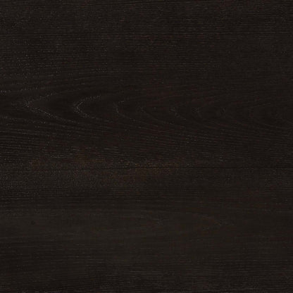 Table de salle à manger Alma de 86 po (L) avec base à tréteaux - anthracite noir | Alma Dining Table with Trestle Base, 86W - Charcoal Black